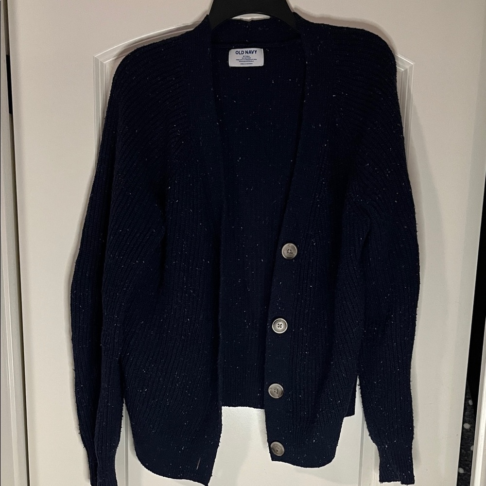 Old Navy Women’s Dark Blue Cardigan